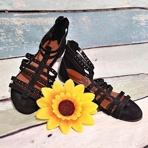 Christian Siriano Black Sandals